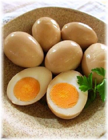 ガス代節約のゆで卵で味付け卵（煮卵）