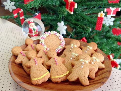 クリスマス☆大人のジンジャークッキー